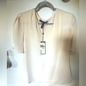 NWT BCBG white blouse
